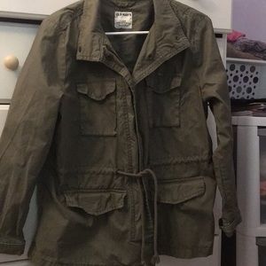 Women’s Old Navy Jacket Large/Petite - olive